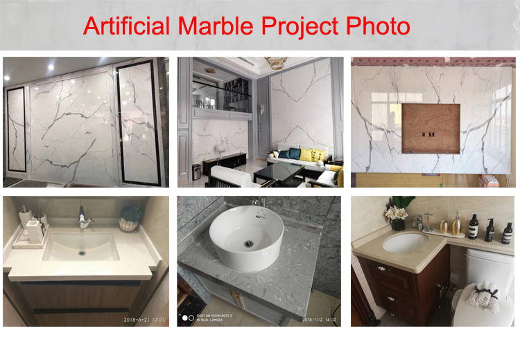  Artificial Yellow Marble Slabs(图3)