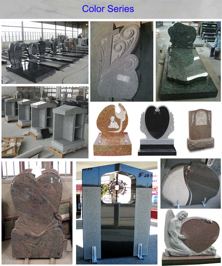 Himalaya Blue European Style Granite Tombstone(图1) Himalaya Blue European Style Granite Tombstone(图1)