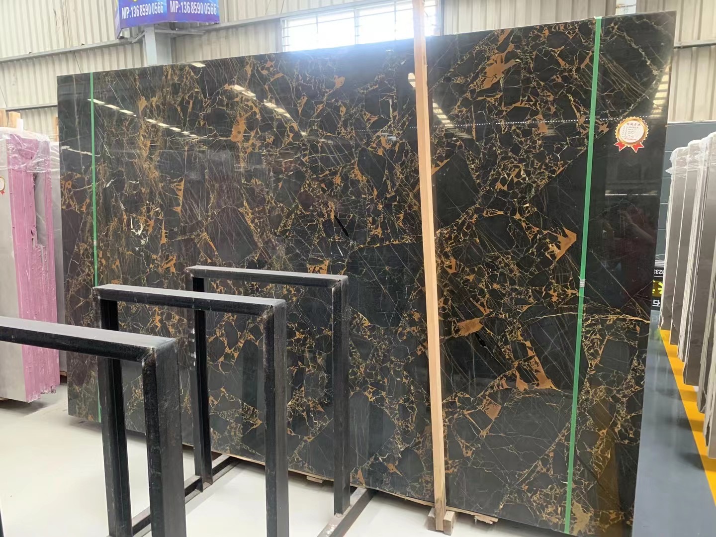 Portoro Gold Natural Marble Slabs(图2)
